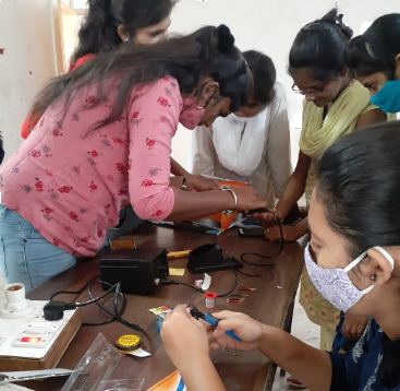 Skill Training of Tribal Women – Elica’s Skill Training